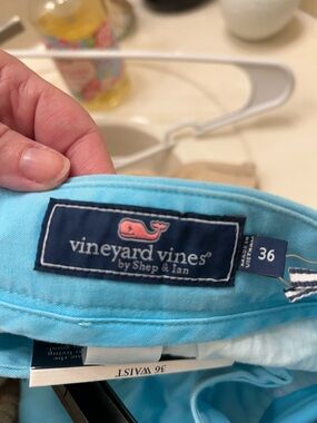 Vineyard Vines Aqua Breaker Short with Whale Tag